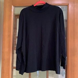 Mock turtleneck